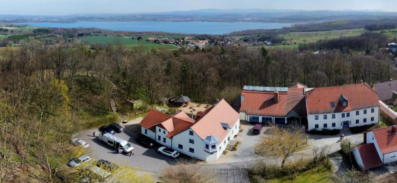 Markersdorf Hotel Kreuzbergbaude Beim Berzdorfer See Mit Wohlfuehl Sauna מראה חיצוני תמונה